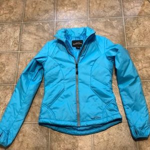 Very nice turquoise blue Eddie Bauer coat